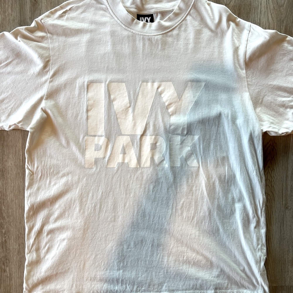 Ivy Park in a light mint color oversized t-shirt size large women’s